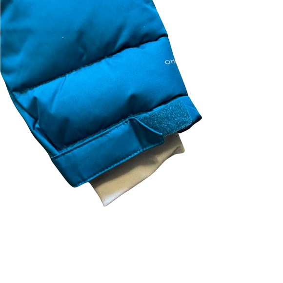 Columbia women’s Ski jacket coat medium teal grey hooded - Picture 6 of 7